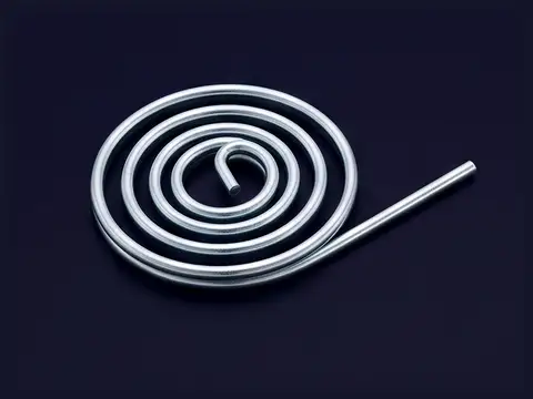 Düz spiral tel yay